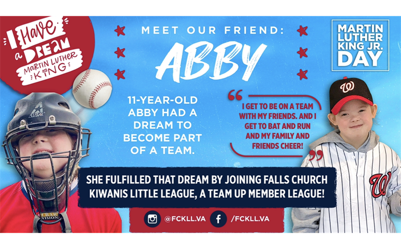 OUR AMAZING ABBY FEATURED BY THE NATS
