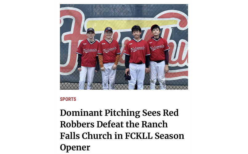 Red Robbers Win Season Opener